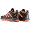 Jordan CP3 9 Round Head Comfortable Shock Absorption Non-Slip Lightweight Rebound Mid-Top Basketball Shoes Men Sneaker Black Orange 829217-802