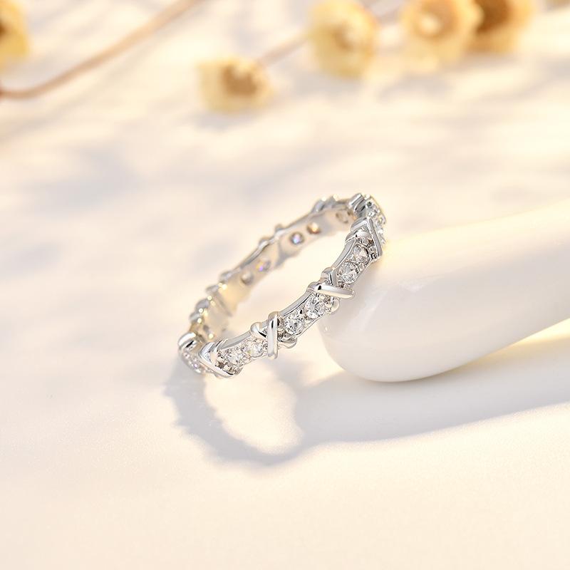 Ins Style Simple Heart Ring Female Light Luxury Index Finger Ring New Sense Tail Ring