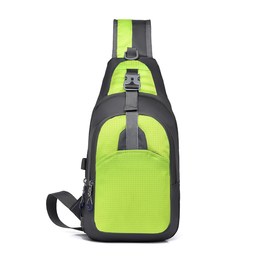 Breast bag Lightweight fanny pack Versatile backpack Storage Casual breast bag Outdoor travel Sports satchel