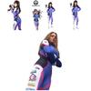 Overwatch D.va Cosplay Kostüm Overall Für Damen Premium-Polyester-Material Für Komfort Und Haltbarkeit