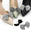 1 Pcs Crystal Rhinestones Bow Shoe Clips Wedding Bridal Shoe Buckles DIY Manual Bead High Heels Flower Decorations Accessories