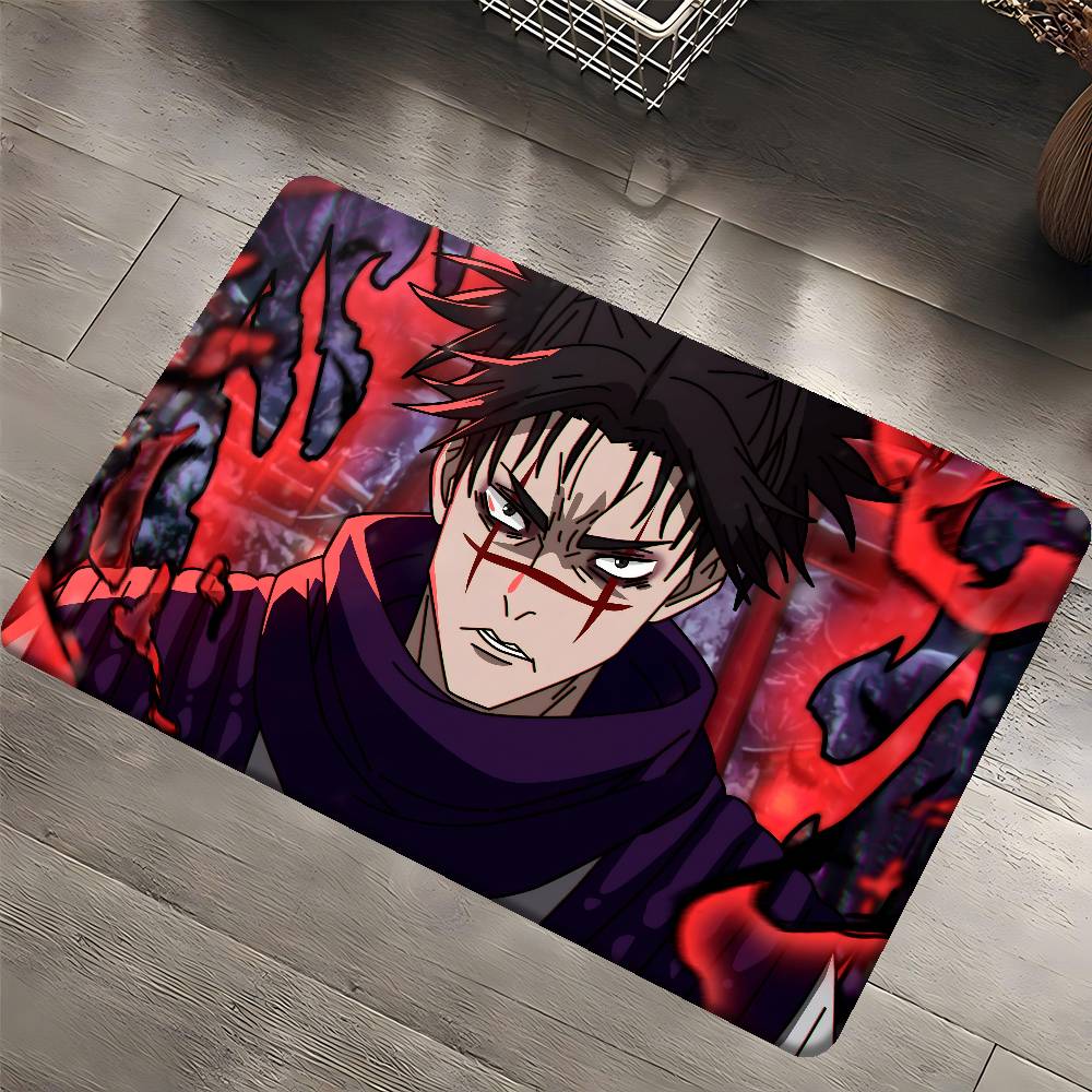 

Jujutsu Kaisen Choso Yuji Room Mats Anti-slip Absorb Water Long Strip Cushion Bedroon Mat Household Carpets 40x60 cm