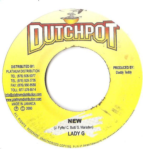 7inch Record LADY G - New NONE Dutchpot 2000 Jamaica Reggae, Ska & Dub Used