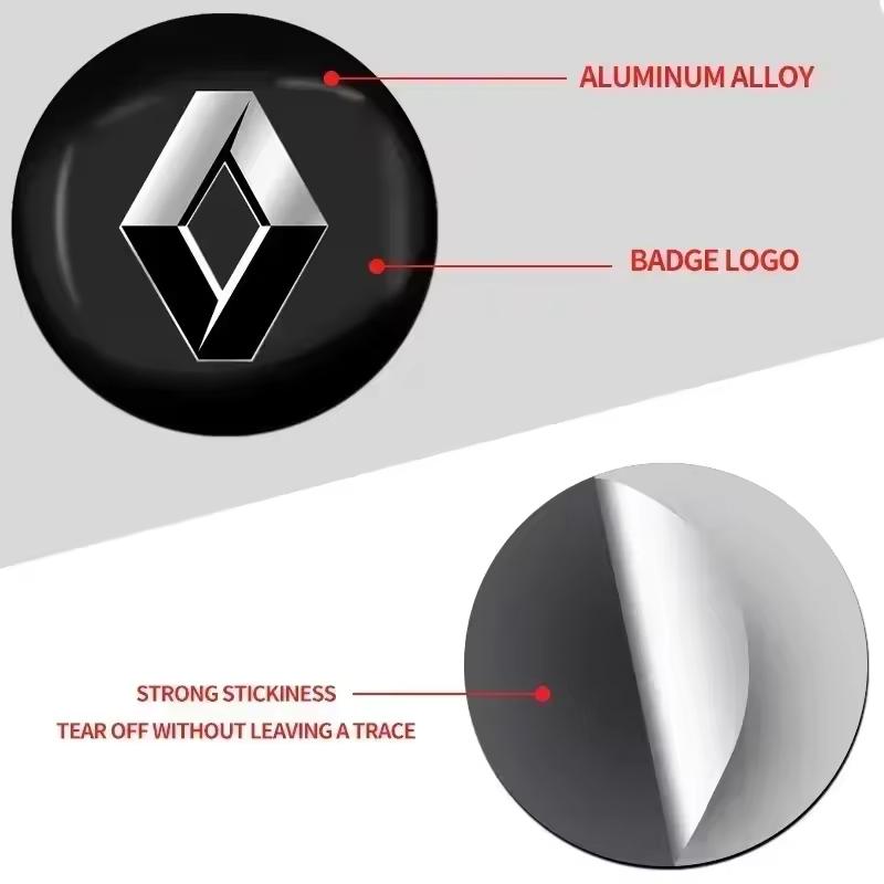 4Pcs 56mm Car Wheel Center Caps Hubcap Cover For Renault Clio Sandero Captur Megane R5 4 E-tech Scenic Austral Rafale Symbioz