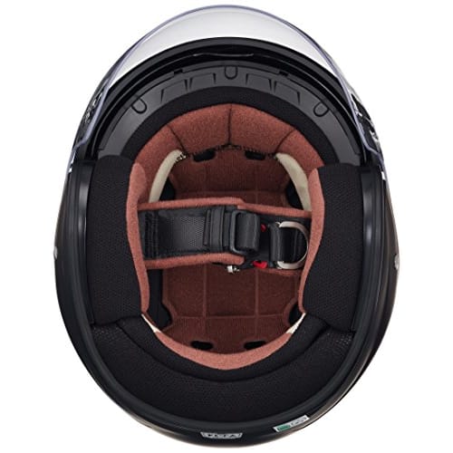 Yamaha Motorcycle Helmet Jet YJ-14 ZENITH Sun Visor Model 90791-2281L Rubber Tone Black L (Head Circumference 58cm~59cm)