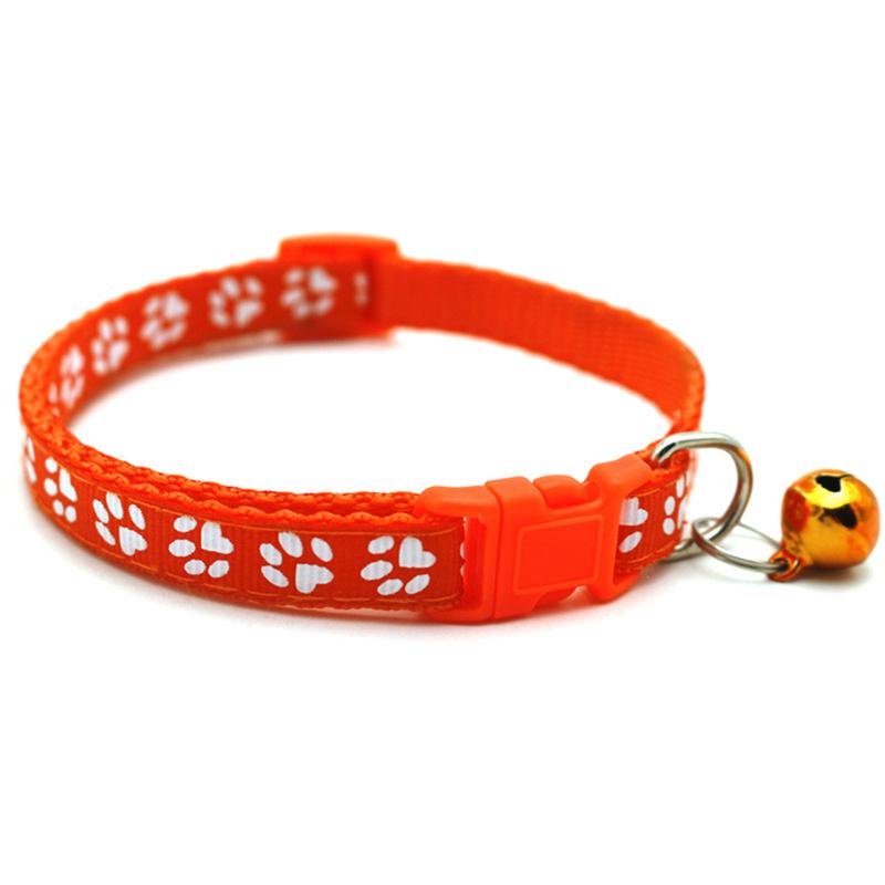 Collars for Cat Collar With Bell Adjustable Necklace Cat Puppy Kitten Collar Dropshipping Pet Cats Collar Perro