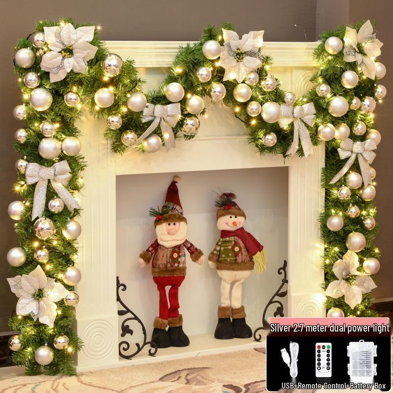 2.7m Christmas Garland for Decoration - Tree, Wreath, Wall, Door Hanging, Hotel, Shopping Mall Display
