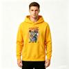 Men's Casual Pullover Hoodie, Cartoon Music Band Graphic Print Long Sleeve Comfortable Hooded Sweatshirt