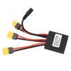 Dual Battery Parallel Module Adapter 20V‑72V Dual Battery Connector Adapter Increase Capacity Battery Discharge