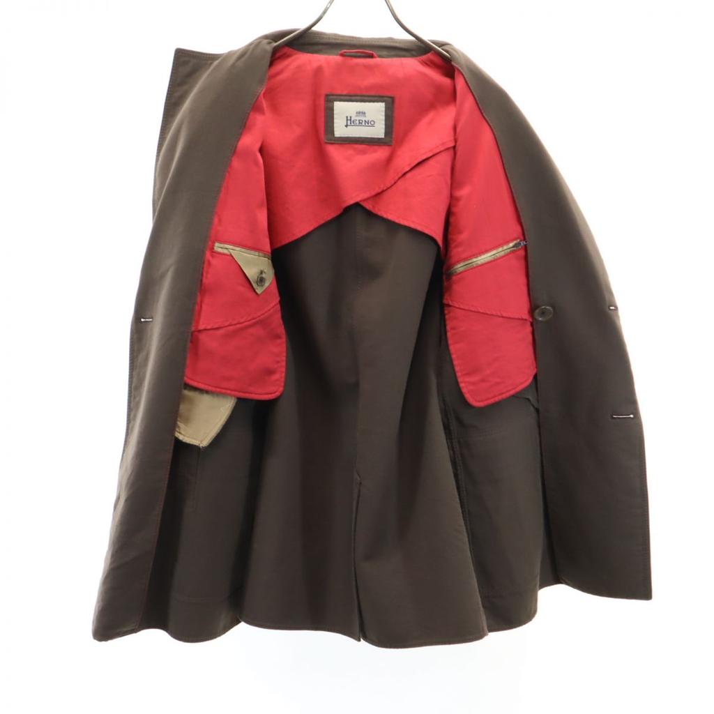 Herno İtalya yapımı pea coat 50 Kahverengi Erkek Kullanılmış