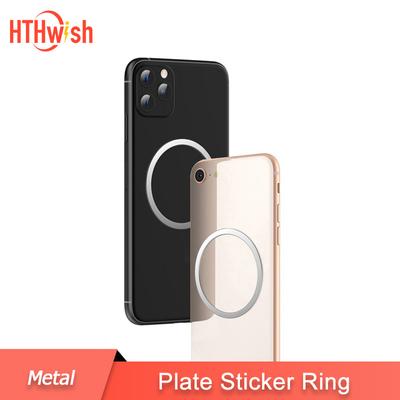 Anelli adesivi con piastra metallica sottile Disco rotondo in lamiera di ferro per supporto magnetico per telefono cellulare Supporto per auto magnetico Supporto per ricarica wireless