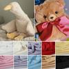 New 50x50cm Rabbit Fur Fabric Thickened Polyester Faux Rabbit Fur Encrypted Fur Patches Cotton Material