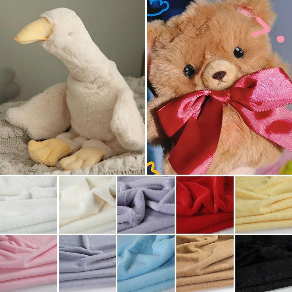 New 50x50cm Rabbit Fur Fabric Thickened Polyester Faux Rabbit Fur Encrypted Fur Patches Cotton Material
