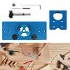 Professional 35mm Hinge Template Set and Small Blue Lock Hole Locator User friendly