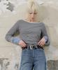 PLAC WOMEN Boat Neck Long Sleeve Jersey Top_2 Colors