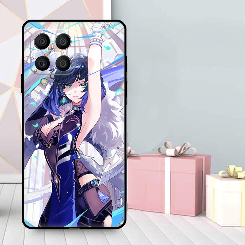 Yelan Genshin Impact Case For Samsung Galaxy M16 M31 M21 M13 M33 M53 M15 M35 M55 M36 M56 M12 M32 M52 M14 M34 M54