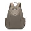 Schoolbag Backpack Women's Solid Color Simple Fashion Trend Versatile Sports Outdoor Bag Light Commuter Large Capacity Leisure Bag