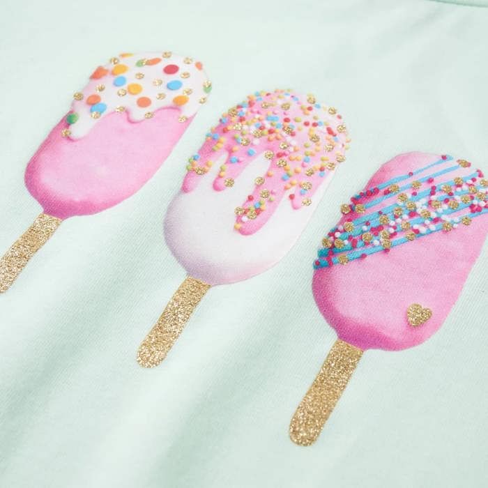 Light Mint T-shirt for Children 92/104/116/128/140