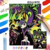 Maleficent Dragon Digital Oil Painting Diy Coloring Handpainted Handpainted Filling Home Decoration Gift Art Wall Decor Craft