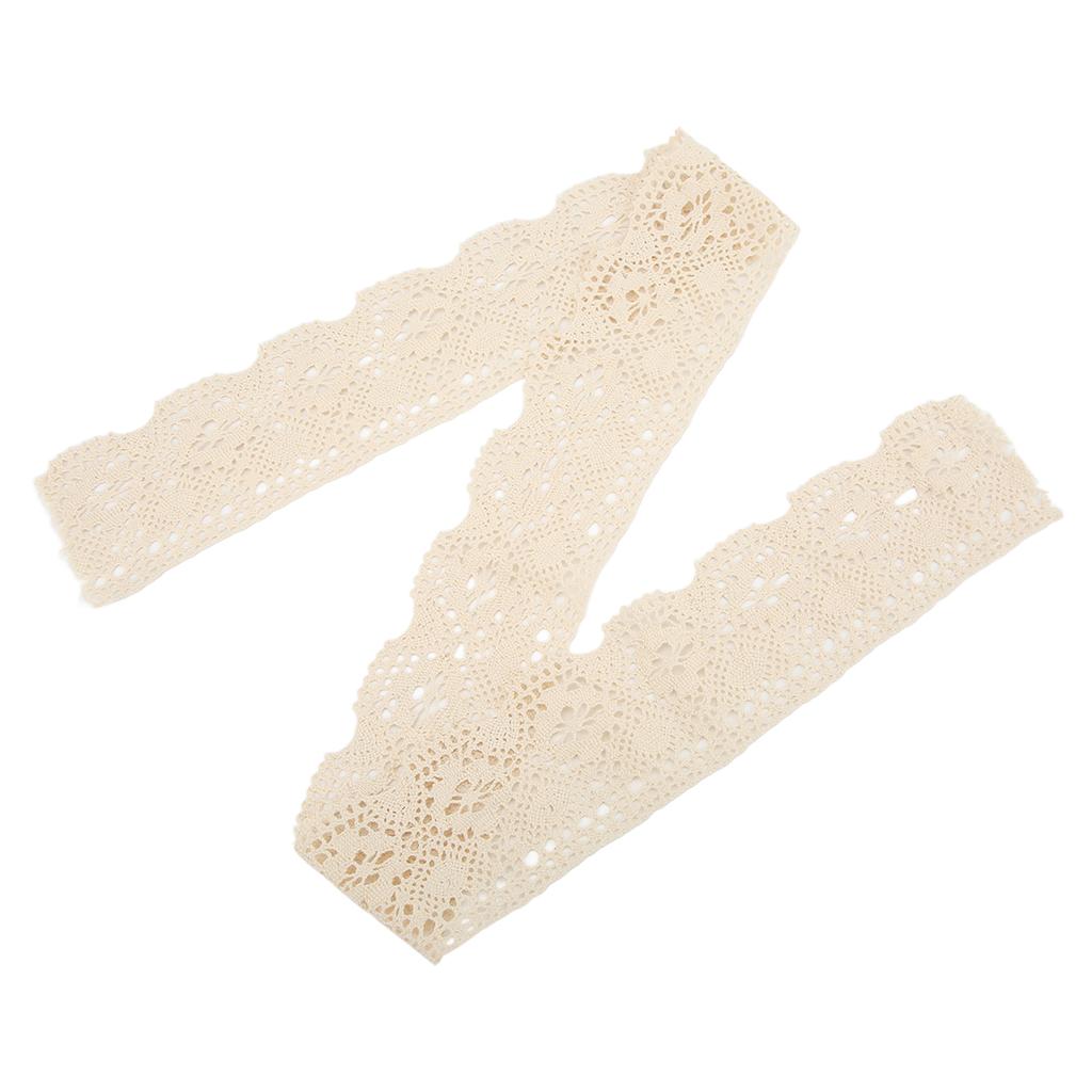Lace Ribbon Cotton Thread 10 Yards Environmental Friendly Decorative Accessories for Clothing Decoration   Curtain