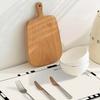 Kitchen Wooden Chopping Blocks Home Anti-mildew Hangable Cutting Board Multi-functional Sticky Board for Board Bread Fruit Sushi
