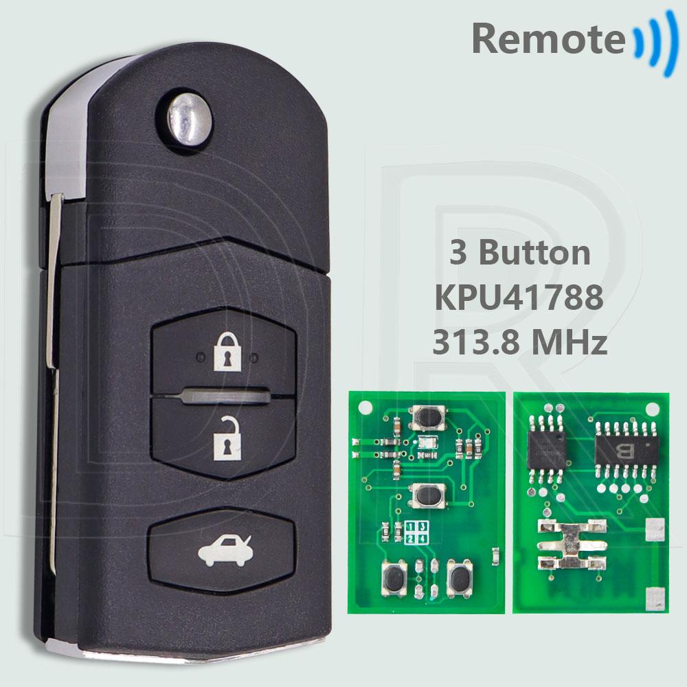 DR KPU41788 SKE126-01 BGBX1T478SKE125-01 4D63Chip 313.8/315/433MHz Car Remote Key For Mazda 2 3 5 6 8 M2 M3 M5 MX-5 M6 CX-7 CX-9