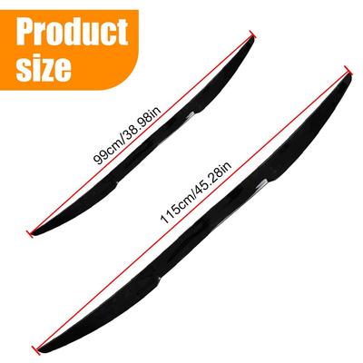 Spoiler Trasero del Maletero Aumenta la Estabilidad al Conducir Reduce la Resistencia al Viento Universal para Coches Spoiler de Tapa de Maletero Labio de Spoiler de Maletero