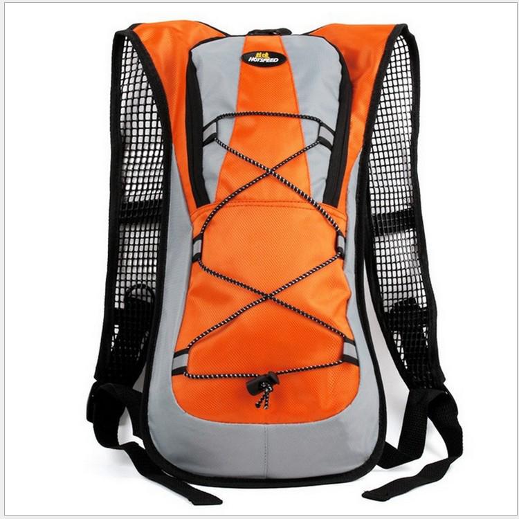 Portable Double Shoulder Cycling Backpack with Water Bladder - Comfort & Breathable Design for Mountain Biking 5L