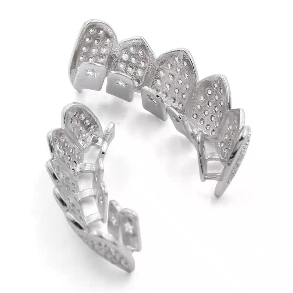 Zirkonia Tijgertand Halloween Hip-Hop Kostuum Tanden