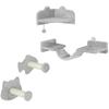 4-Piece Cat Wall Shelves with Steps, Ladder, Jumping Platforms, Light Grey