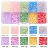 8/10/12/15 Grid Box: Seed Beads, Sequins, Imitation Pearls for DIY Necklaces & Phone Chains