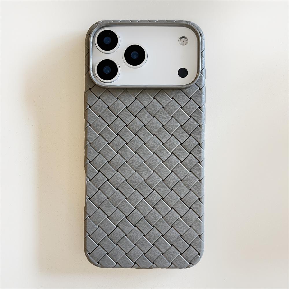 Texture Intrecciata di Alta Gamma Dissipazione del Calore Adatta per Apple iPhone 17 Pro/17 Air, iPhone 17 Pro Max Guscio Morbido in Silicone Ultra-Sottile