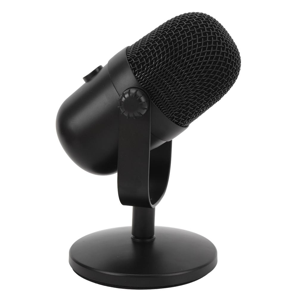 USB Condenser Microphone RGB Plug and Play PC Gaming Mic Noise Reduction for Singing Podcast Recording Streaming M830