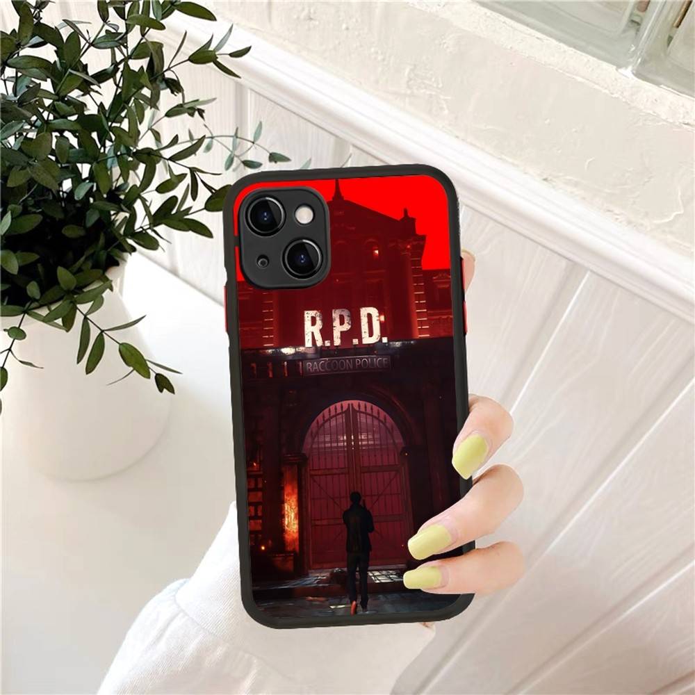 Horror Movie U-Umbrella C-Corporation Phone Case for iPhone 14 11 12 13 Mini Pro Max 8 7 Plus XS MAX Translucent Matte Cover