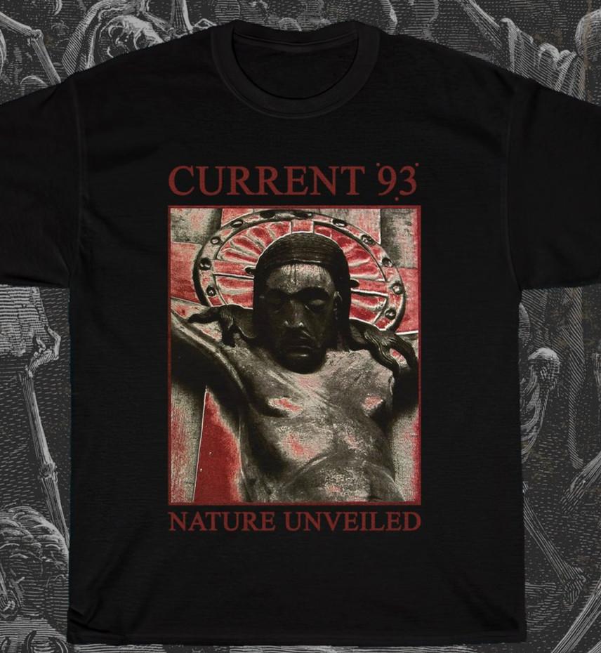 Current 93 T-shirt Music Band Rock Punk Metal Unisex tee M