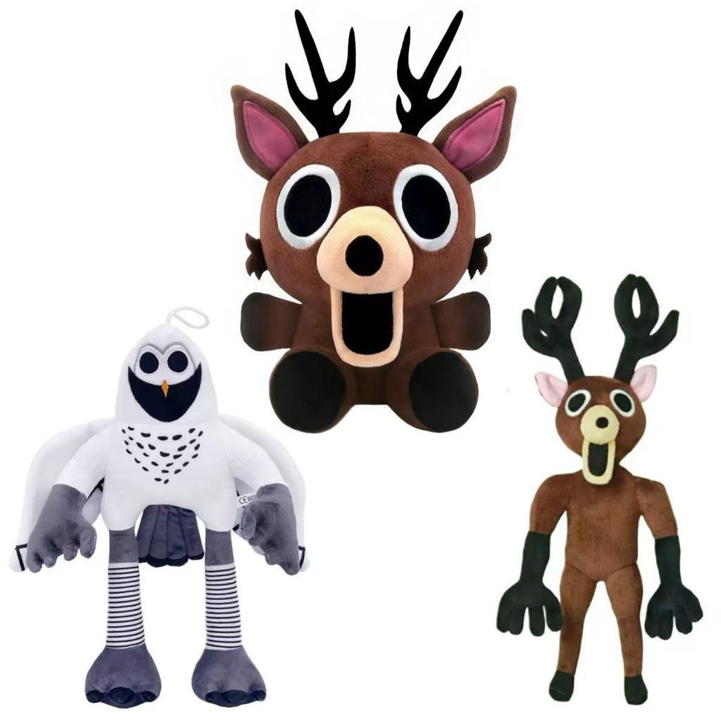 99 Nights In The Terrifying Forest Deer Plush ToysMovie Stuffed Animals Deer Toy Fans Birth Date Gifts Playthings Spooky Holiday Children Gifts