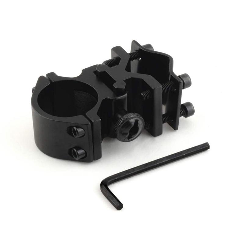 Universal Mount Adapter For Flashlight Laser Torch Sight Scope 1 Inch