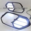 Compatible LED Daytime Running & Fog Lights with Sequential Turn Signals for 16-20 Ford Kuga.