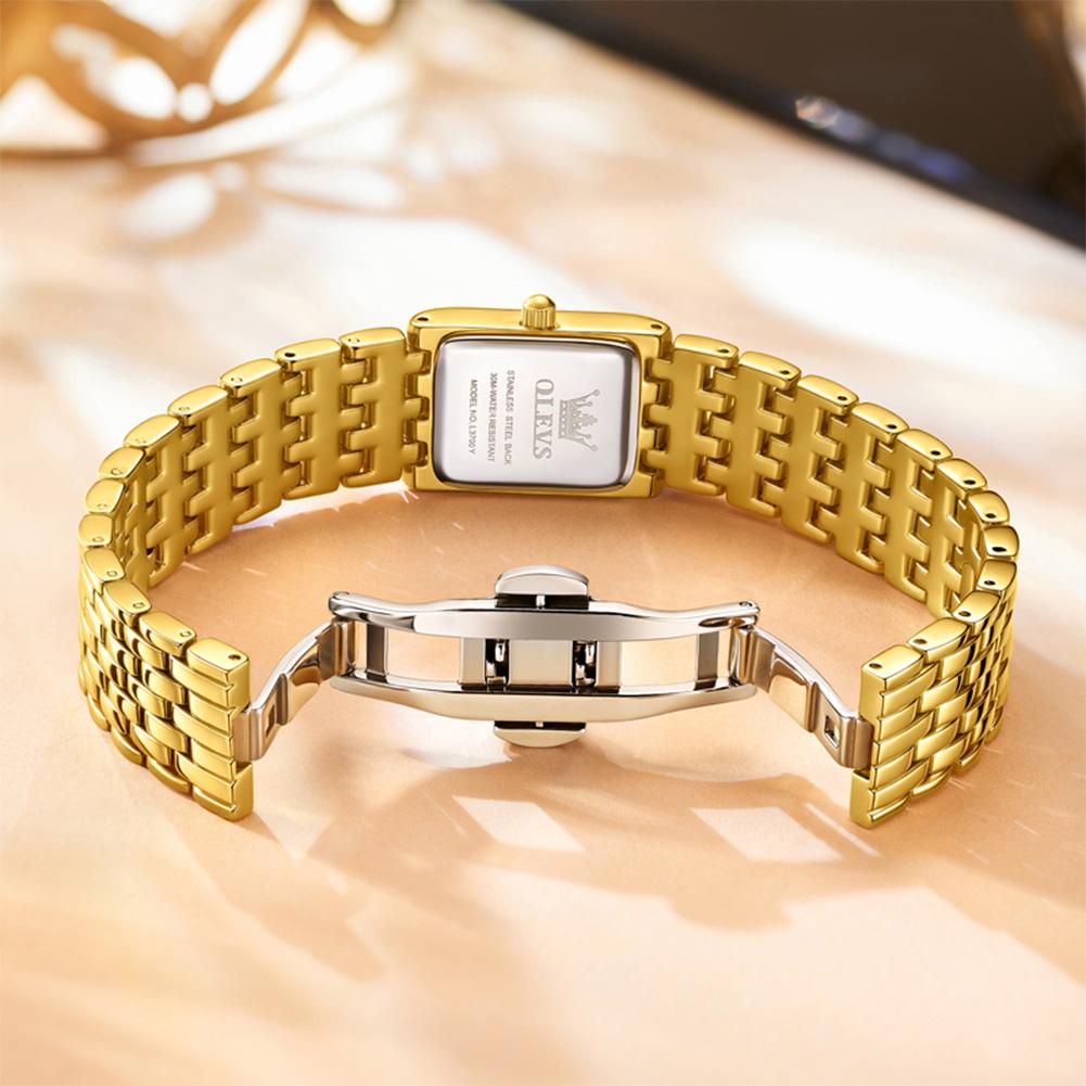 Womens Watches Top Brand Luxury Green Diamond Dial Quartz Watch for Women Waterproof Fashion Wristwatches Relogio Feminino