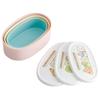 Skater Lunch Sealable Storage Set of 3 Medium Small Sumikko Gurashi Made in Box, Container, Container, (Large 400ml, 280ml, 180ml), Mole's House,