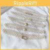 Elegant Pearl Waist Belt For Women Featuring Rhinestones And Flexible Design For Dresses