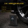3-in-1-Auto-Luftkompressor, kabelloser Reifenfüller, tragbare Autopumpe, digitale Reifenpumpe, 150 PSI Luft