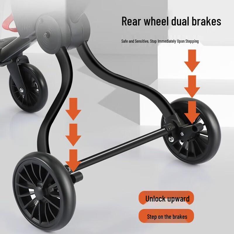 Airud DK-621 Lightweight Foldable Baby Stroller (CN version)