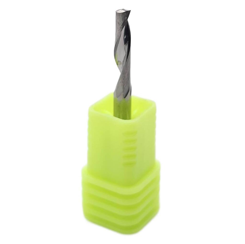 Solid Carbide Milling Cutter 1 Flute For Aluminum 3.175 X 12 X 38 Mm