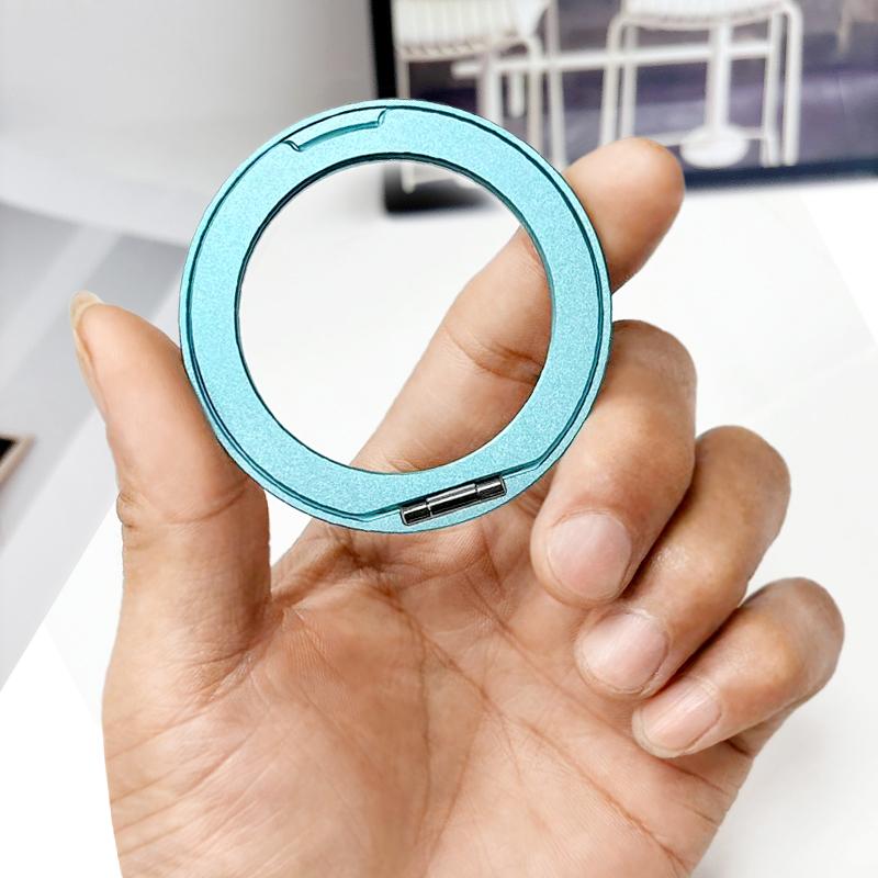 Magnetický držák kroužku pro Magsafe iPhone 17 Pro Max 17E 16E 16 Plus 15 14 13 12 11 Xs Mag Safe 360° otočný držák Příslušenství k pouzdru na telefon