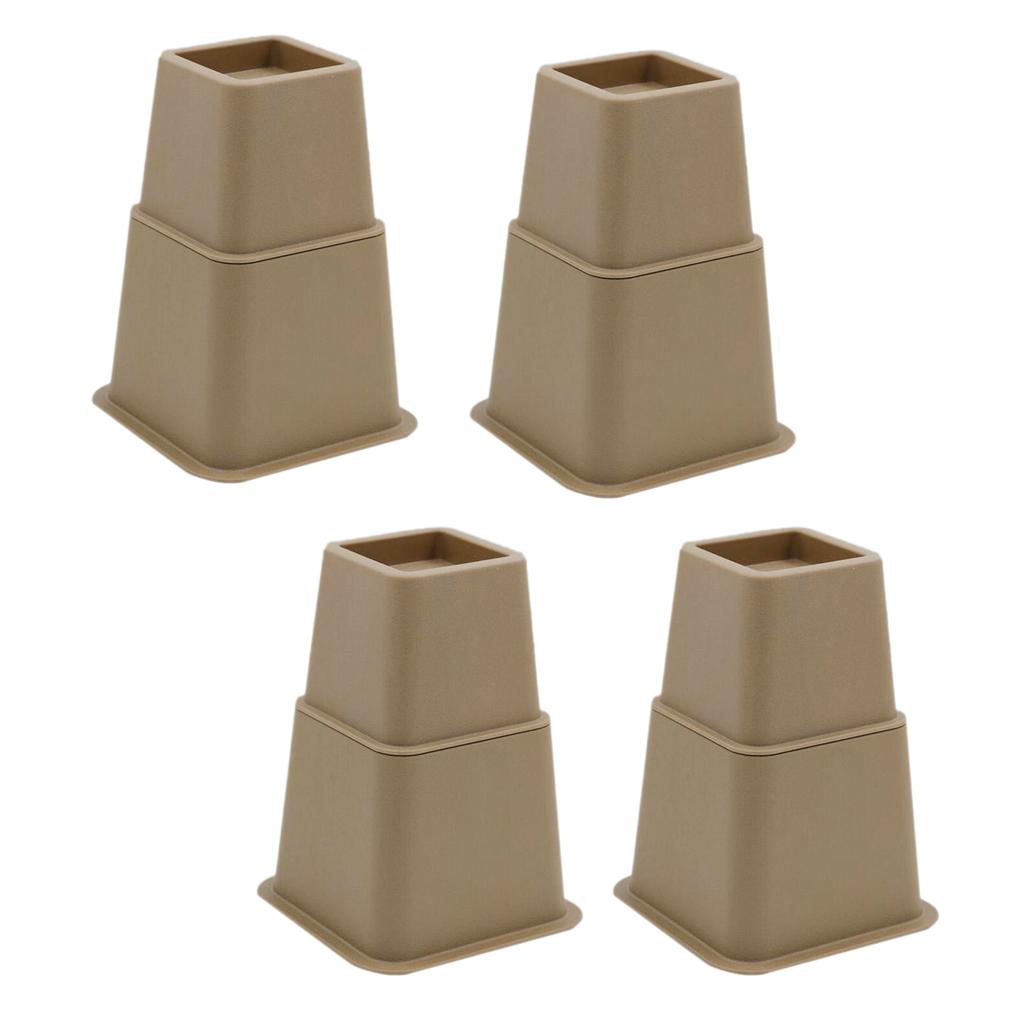 Multi-height Bed Feet Heavy Duty Furniture Cabinet Lifts Supports