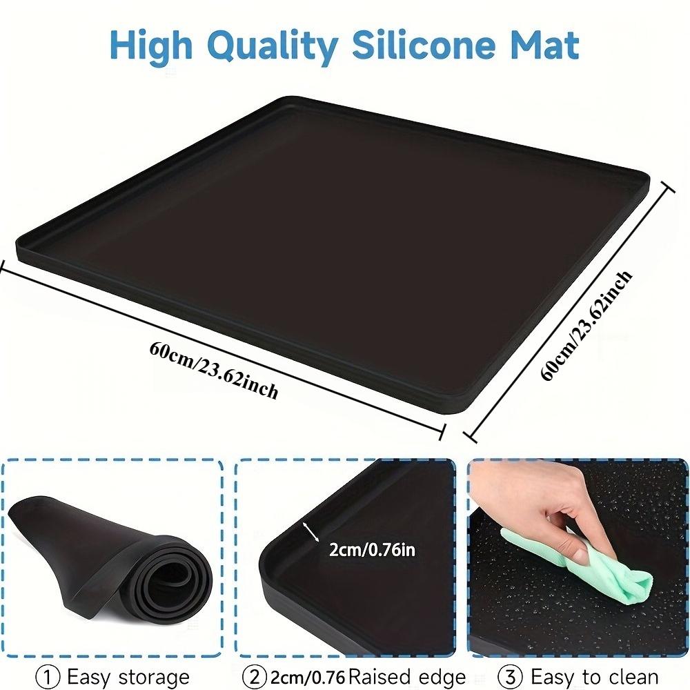 1pc Storage Pads Anti-slip Washing Dryer Pads for Laundry Supplies Storage Washing Machine Accessories Modern and Simple Plastic