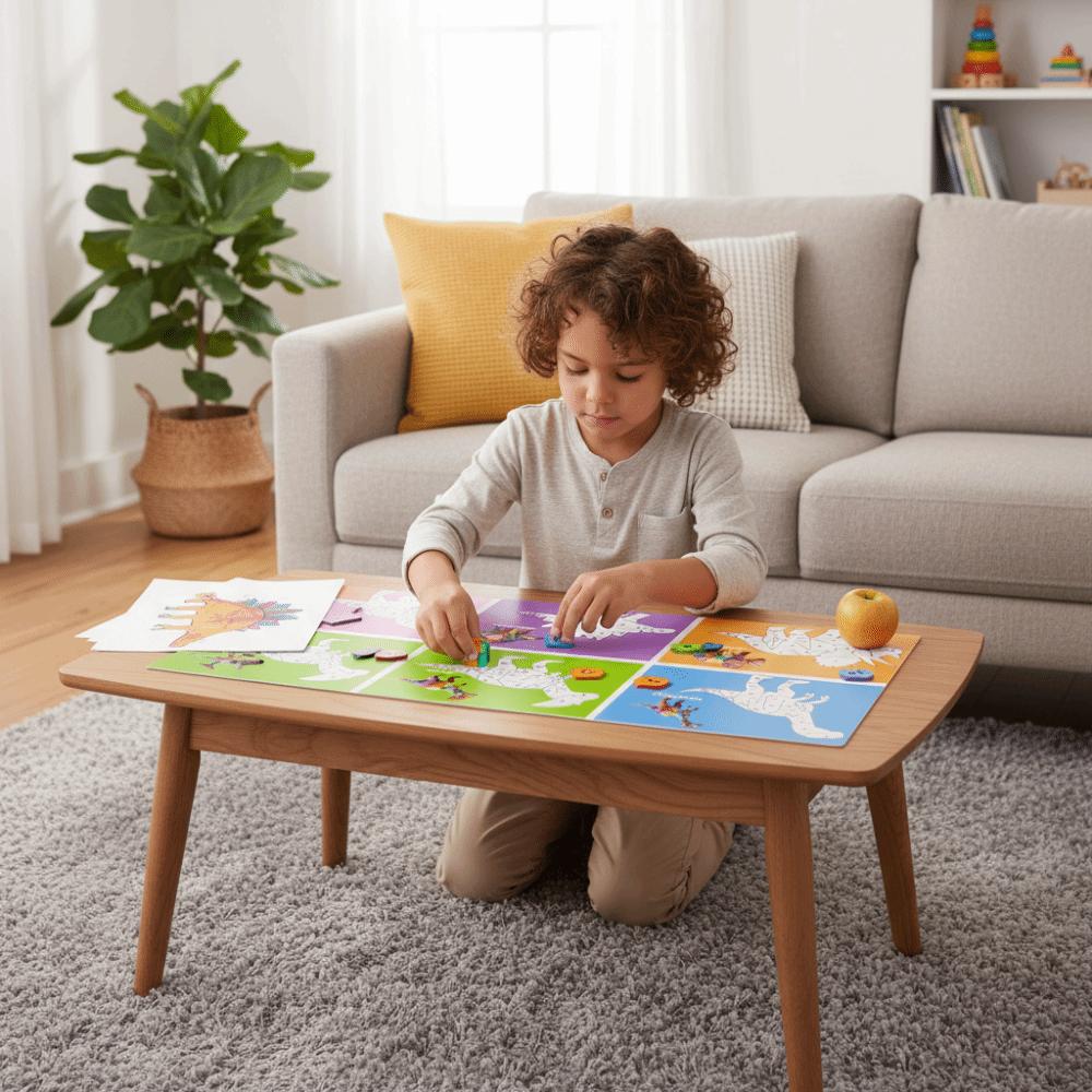 Educational Toys DIY Paste Material Kit Handmade Animals Sticker Book  Children