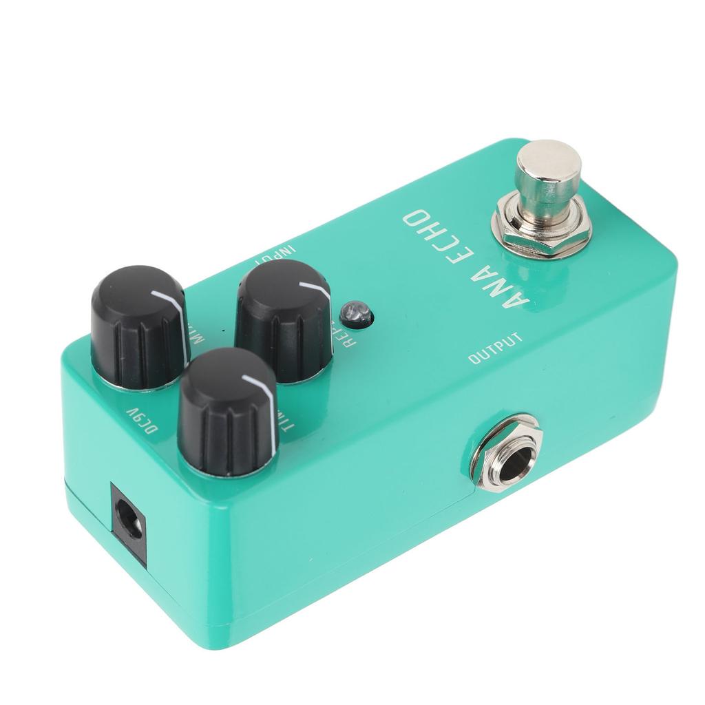 Analoges Delay-Pedal Warmer bandähnlicher Echo-Sound True Bypass E-Gitarren-Effektpedal DC9V