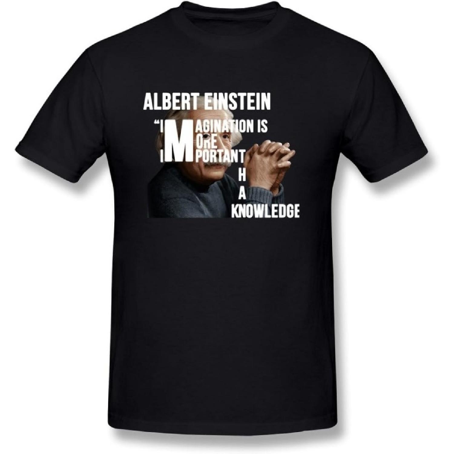 Мужская черная футболка с принтом Альберта Эйнштейна, курящего, в цвете S чёрный